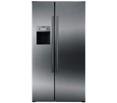 Siemens iQ500 KA62DA71GB American-Style Fridge Freezer - Stainless Steel